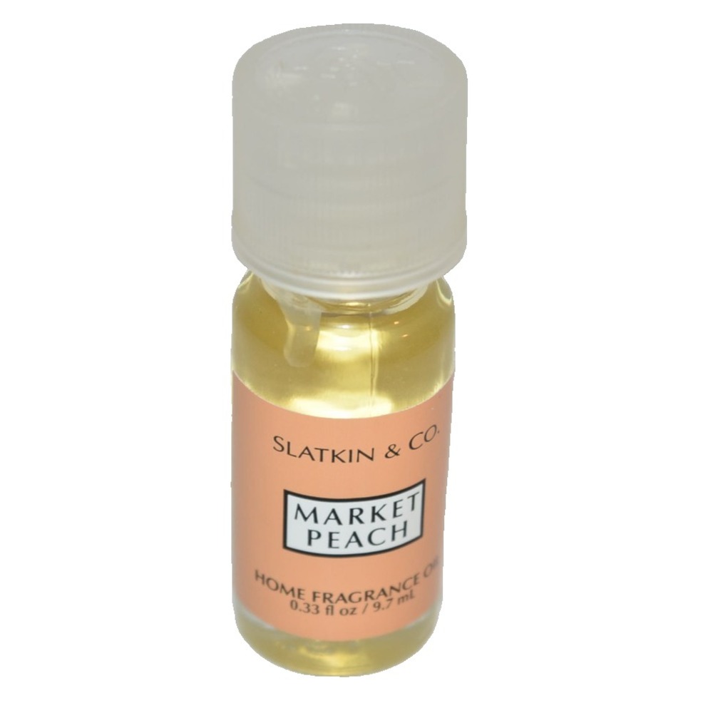 Slatkin Bath Body works Market Peach home fragrance oil .33 fl oz